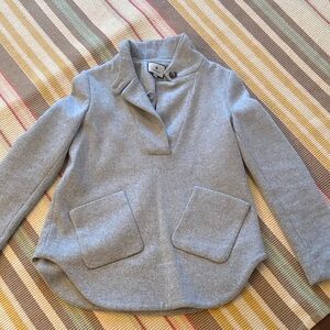 Tucker nick Gray Wool Blend Popover or Tunic XXS